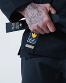 Kingz Leandro Lo Legends Never Die Respect BJJ Gi - black